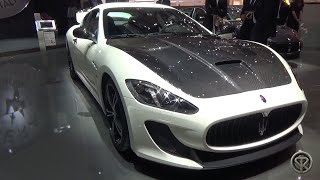 Maserati GranTurismo MC Stradale  2016 Geneva Motor Show [upl. by Gladi938]