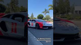 DDE Lamborghini Aventador SVJ with New PFS Wrap and Gintani Exhaust Sounds Amazing  GSCN Videos [upl. by Rudolph]