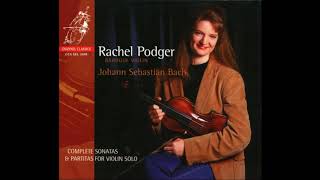 Rachel Podger  BACH Violin Partita No 1 in B moll BWV 1002 [upl. by Shig756]