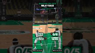 08 Celtics Vs Current Celtics Relay Race nba2k24 [upl. by Anabal]