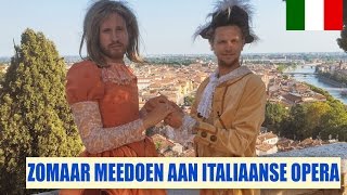 Streetlab  Meedoen aan een Italiaanse opera Italië [upl. by Arim]