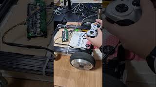 Control the hoverboard BLDC motor with joystick on ODrive [upl. by Llerol]