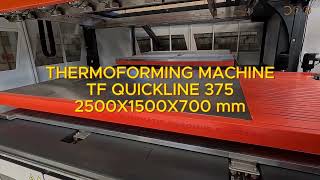 Máquina de Termoformagem  Thermoforming Machine  O2a Composites [upl. by Osnofledi]