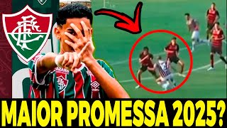 Isaque Silva meia atacante joia do Fluminense continua jogando muito [upl. by Armalla]