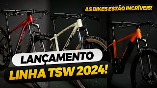 LANÇAMENTO NOVA LINHA BIKES DA TSW  E O QUE ESPERAR DO MERCADO PARA 2024 GRUPOS ELETRÔNICOS E CUES [upl. by Lothario]