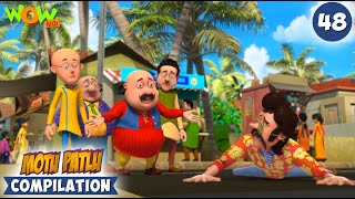 Motu Patlu Season 13  Compilation 48  Motu Patlu New  Cartoons For Kids  spot [upl. by Eldoree669]