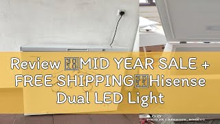 Review 【MID YEAR SALE  FREE SHIPPING】Hisense Dual LED Light Chest Freezer 冷冻柜冰箱 178L FC186D4BWPS [upl. by Rorry]