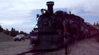 DampRGW 487 at Cumbres [upl. by Adelaide]