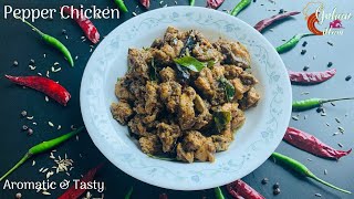 Pepper chicken recipe in Tamil  Milagu kozhli varuval  Chicken Appetizer  Starter [upl. by Aksel385]