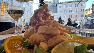 Passeggiata a Trastevere e pranzo al ristorante…… [upl. by Wiltshire]