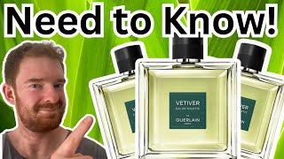 1010 Vetiver Fragrance that You NEED to Know  Guerlain Vetiver [upl. by Leinto]