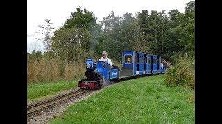 Eastleigh Lakeside Railway END of SEASON GALA  September 2024 8 quotDavid Curwenquot [upl. by Nomled]