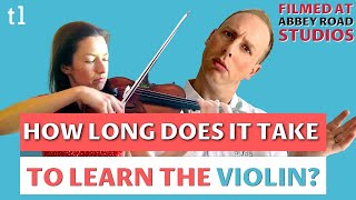 How long does it take to learn the violin [upl. by Names825]