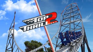 Top Thrill 2  Cedar Point Project 2024  Front  Back POV  NoLimits 2 PreCreation [upl. by Prinz]