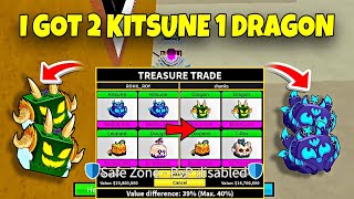 Blox Fruits TRADING Hacks Get Your Dream DRAGON and KITSUNE [upl. by Gage]