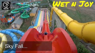 Wet n Joy Water Park Lonavala  All Rides [upl. by Zashin705]