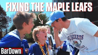 KIDS ON HOW THE LEAFS CAN FIX THEIR TEAM  BarDown [upl. by Nelle]