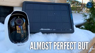 Reolink ARGUS 2 Security Camera REVIEW  Solar Panel  Fully Wireless [upl. by Winna]