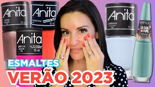 Tendências de ESMALTES VERÃO 2023 [upl. by Eartha]