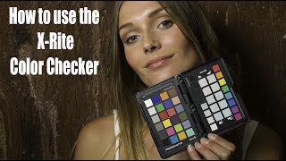 TIP  How to use the X rite color checker passport [upl. by Sayre417]