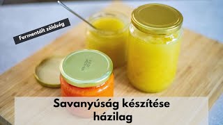 Házi savanyúság│fermentált zöldség ecet és tartósító nélkül👌😉✅ [upl. by Assir752]