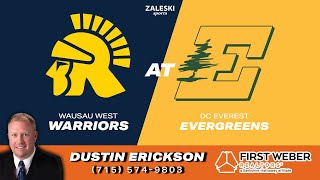 Wausau West at DC Everest  2023 WIAA Football [upl. by Serra]