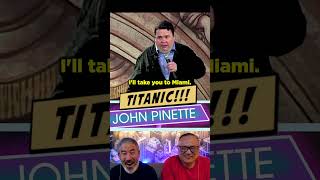 🤣 John Pinette 🌊🪨🛳️ THE TITANIC 😆 funny comedy shorts [upl. by Llyrrad697]