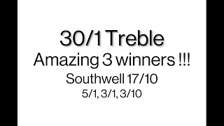 301 Treble at Southwell on 1710 [upl. by Lat]