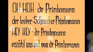 D´r Printemann  Weihnachtsversion Dieter Brink Musik amp Text [upl. by Jaenicke851]