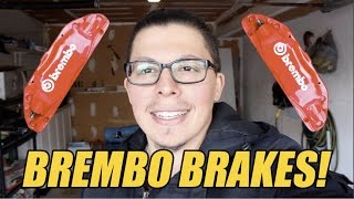 BREMBO BRAKE INSTALL [upl. by Ennovy]