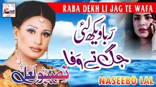 Rabba Dekh Li Jag Te Wafa  Best of Naseebo Lal  HITECH MUSIC [upl. by Sikorski875]