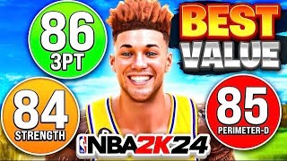 WHAT IS THE BEST VALUE FOR EVERY ATTRIBUTE IN NBA 2K24 [upl. by Adnohsak]