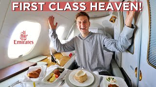 My Complete Emirates A380 First Class Review [upl. by Ellierim]