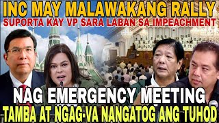 IGLESIA NI CHRISTO MAY MALAWAKANG RALLY SUPPORT KAY VP SARA LABAN SA IMPEACHMENT [upl. by Madlin722]