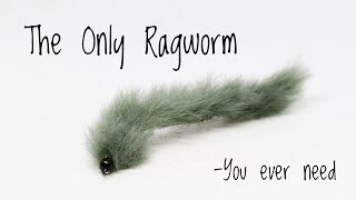 The Only RAGWORM  You ever need  Sea trout fly pattern [upl. by Noiz]