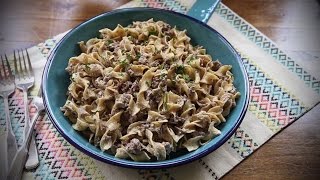 How to Make Simple Beef Stroganoff  Beef Recipes  Allrecipescom [upl. by Michi719]