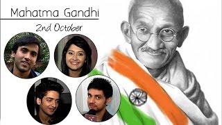 TV Celebs Take Quiz On Gandhi Jayanti [upl. by Supmart]