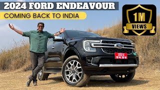 2024 Ford Endeavour  Everest is coming to India Driving it in Nepal Detailed walkaround video [upl. by Seow]