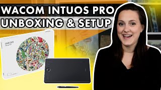 Wacom Intuos Pro Unboxing and Set Up [upl. by Malchus]