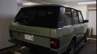 Restomod Range Rover in Tokyo  4K [upl. by Nywg]