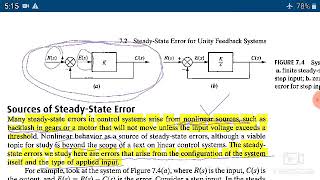 Steady State Error  Linear control system  Lecture 13 Part I [upl. by Norm]