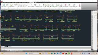 RC BEAM DETAILING WITH CAD RC SOFTWARE [upl. by Neelyahs]