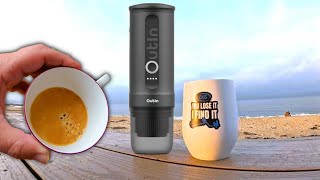 Outin Nano My New GameChanging Portable Espresso Maker [upl. by Nnyledam]