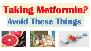 What To Avoid When Taking Metformin  Drug Interactions  Pharmacology [upl. by Anerehs]