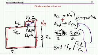 Answer to riddle Analysis and design of diodes RC snubber [upl. by Alamak562]