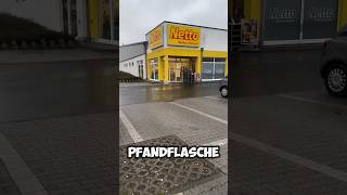 SELBSTVERSUCH Was bekomme ich für eine PFANDFLASCHE bei Netto [upl. by Yelah]