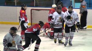 2016 02 27 Tournoi Midget Trois Pistoles Edmundston VS Mariniers Nautiques [upl. by Vez965]