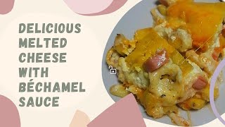 How to make delicious melted cheese with béchamel sauce  Како се прави топено сирење со бешамел [upl. by Ahseiym]