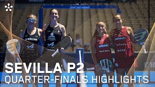 Sevilla Premier Padel P2 Highlights day 4 women [upl. by Tempa]