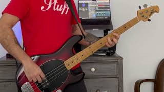 Muse  Hysteria  Bass cover [upl. by Curren]